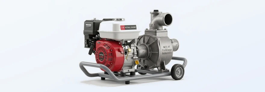Portable Petrol Water Pump 7 HP, 3 Inch
