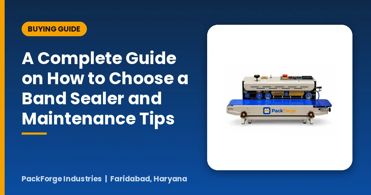 A Complete Guide on How to Choose a Band Sealer and Maintenance Tips