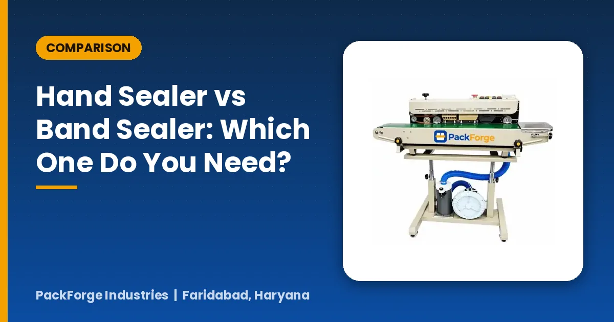 Hand sealer vs band sealer