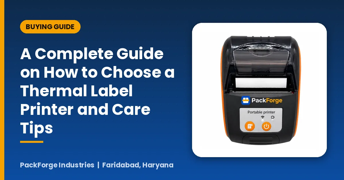 A Complete Guide on How to Choose a Thermal Label Printer and Care Tips