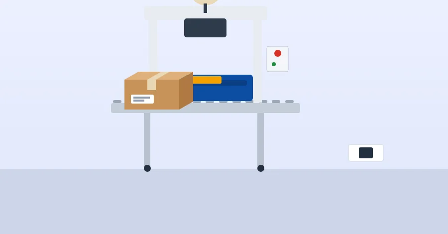 Carton sealer closing a labelled carton
