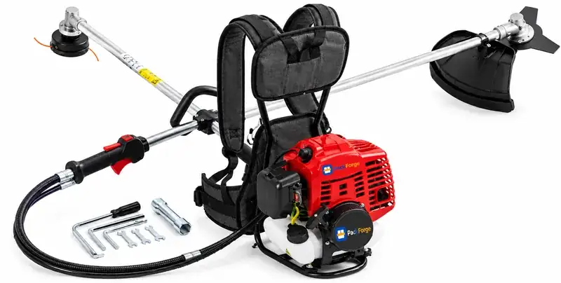 GX35 4-stroke backpack brush cutter
