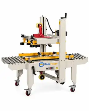PackForge Compact Carton Sealing Machine for Small Cartons