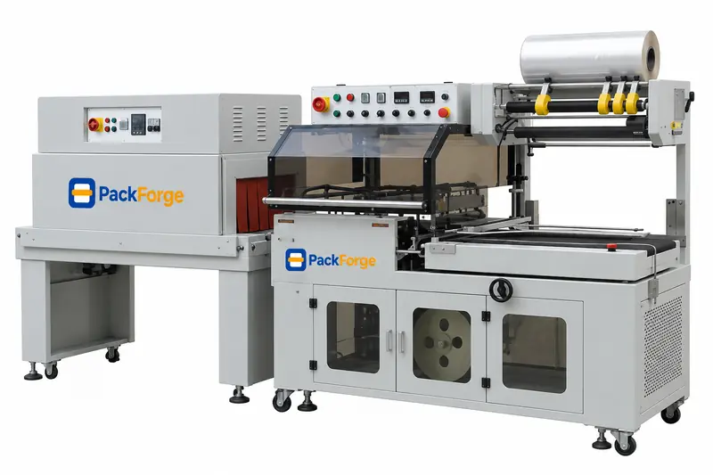 PackForge 5545A automatic L-sealer with tunnel