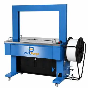 PackForge Fully Automatic Strapping Machine, PP Strap, Touch HMI