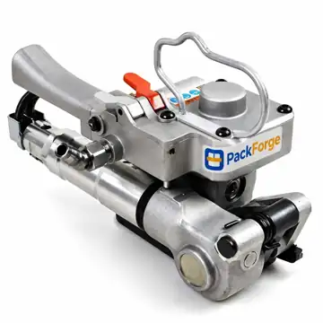 PackForge Pneumatic strapping tool, PP and PET strap