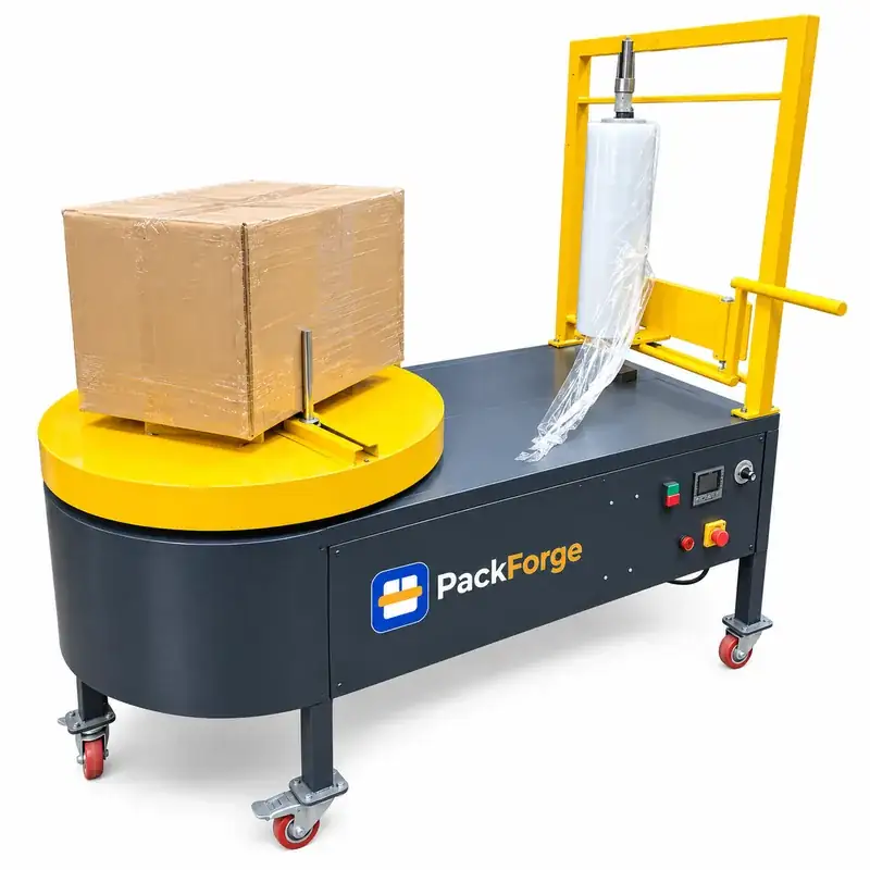 PackForge Turntable stretch wrapper
